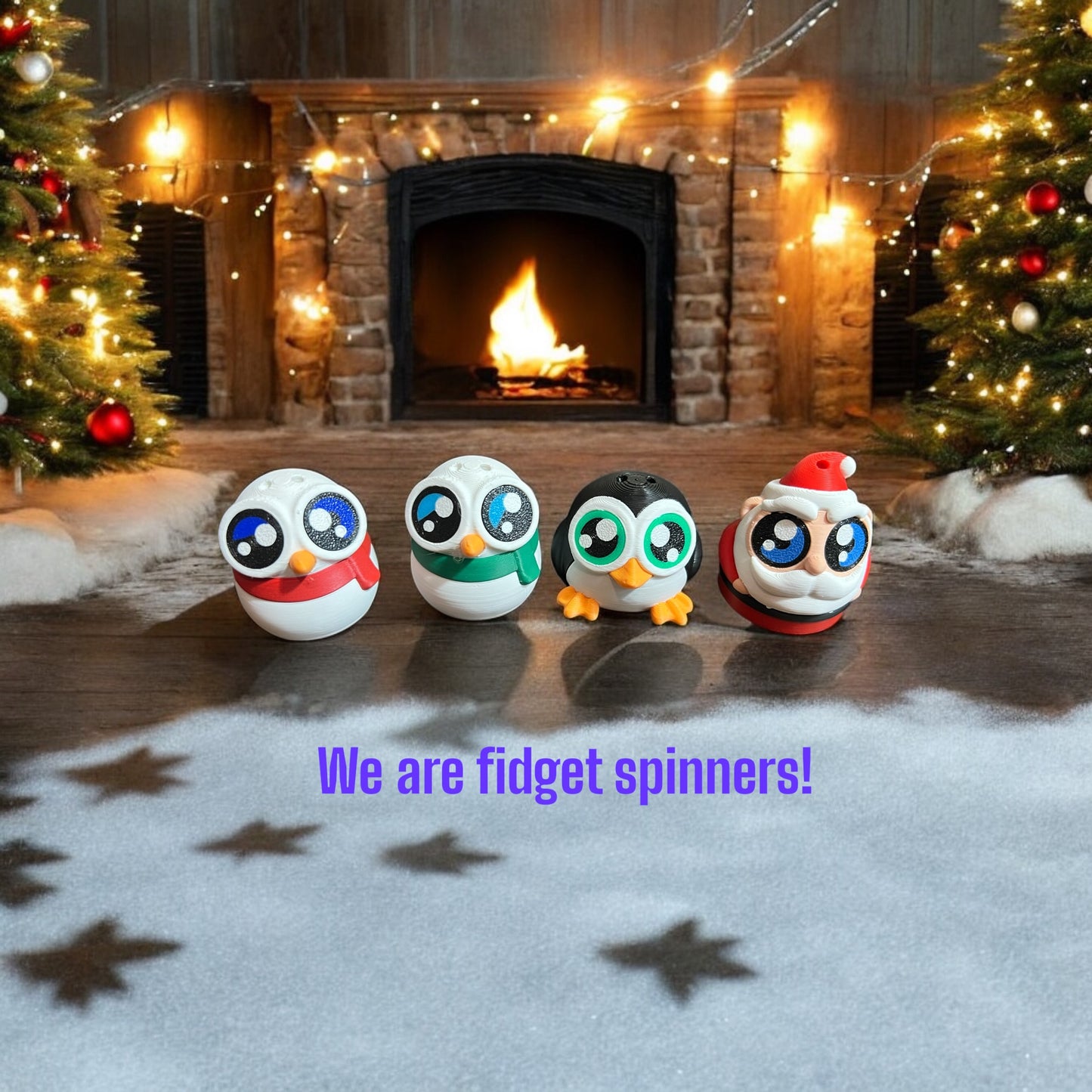 Holiday Kawa-Eyes Fidget